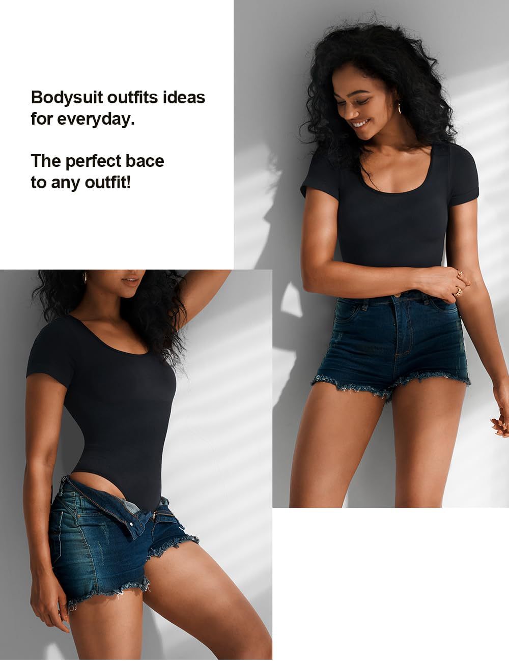 Europejski i amerykański gorset z kwadratowym dekoltem, dopasowany, bezszwowy, z krótkim rękawem i dekoltem w kształcie litery T z tyłu